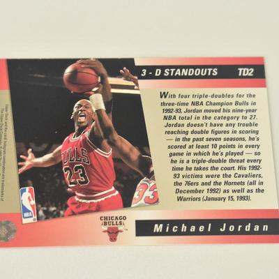 Michael Jordan Triple Double