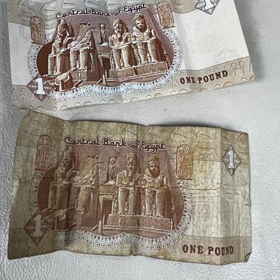 3 Egyptian Currency Bills