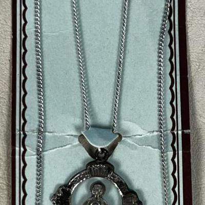 Sterling Silver St Jude Metal, New 