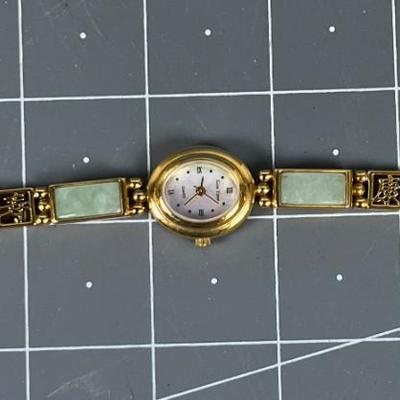 Matching Watch Jade Light Green Quartz Watch 