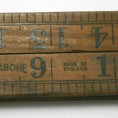 RABONE Folding Ruler from the Early 1900's