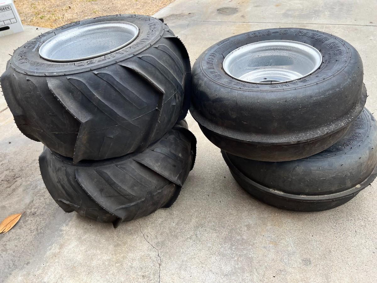 Sand Tires Unlimited Razor Back Off Road Dune Buggy Tires