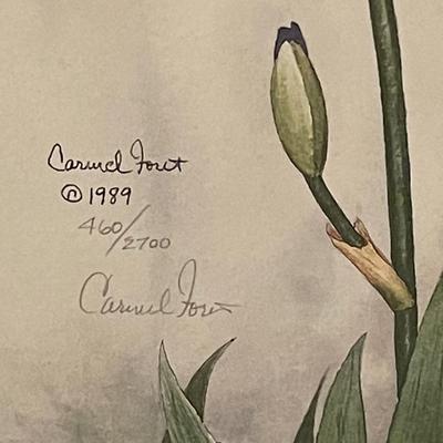 Vintage Signed and Numbered Carmel Foret 