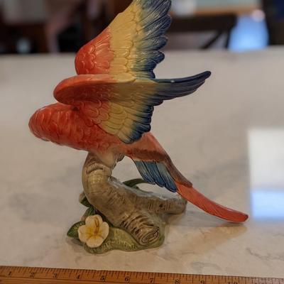 Vintage Fitz and Floyd 1986 Macaw Parrot Ceramic
