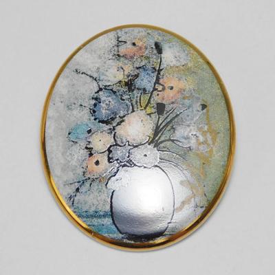 Buckley Moss Society 15th Anniversary Brooch