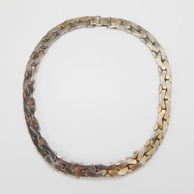 Vintage Retro Style Rhinestone Embellished Necklace