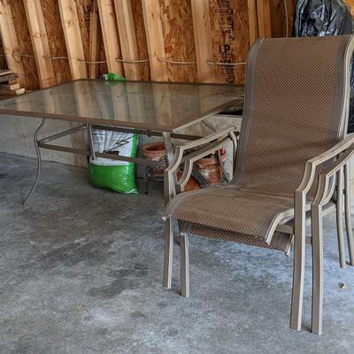 9 Piece Patio Set, See additional Pictures