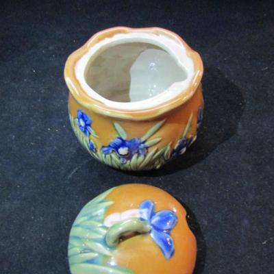Tea Set- Blue Iris Design (#45)