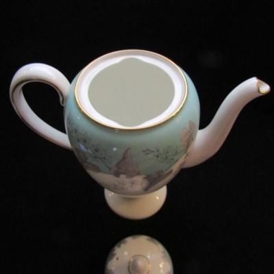 Wedgwood Teapot- Buxton Pattern (#49)
