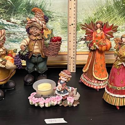 Nice Variety of Autumn Figurines