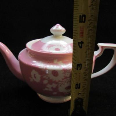 Three Small Teapots- Made by Sadler, Aynsley, and Noritake (#50)