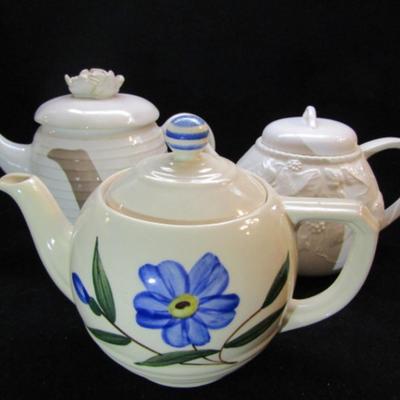 Set of Three Teapots (#51)