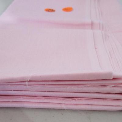 #16 Material, pink light weight cotton 