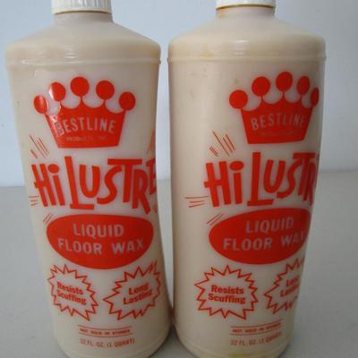 #25 Bestline Products Inc Hi Lustre Liquid Floor Wax- 2 Bottles