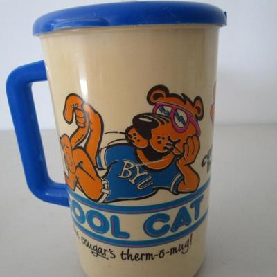 #29 Brand NEW BYU Cougar booster thermo-mug