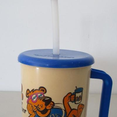 #29 Brand NEW BYU Cougar booster thermo-mug