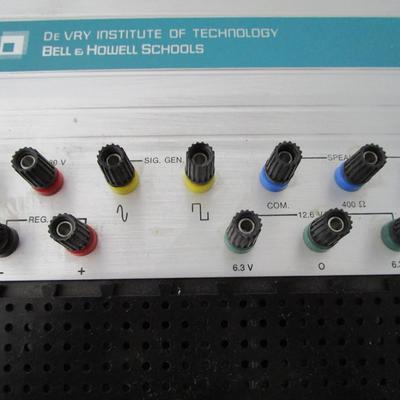 #41 Vintage BELL & HOWELL SCHOOLS ELECTRO-LAB Design Console