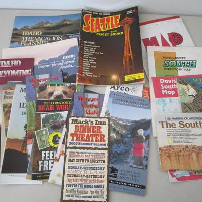 #47 Vintage maps and travel guides