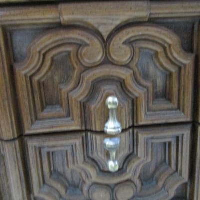 #72 Two Drawer night stand/small dresser