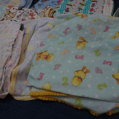 LOT 185. COLLECTION OF BABY BLANKETS
