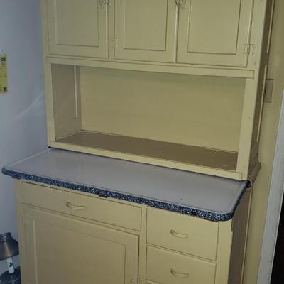 Antique Hoosier cabinet!
