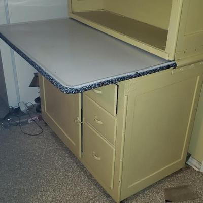 Antique Hoosier cabinet!