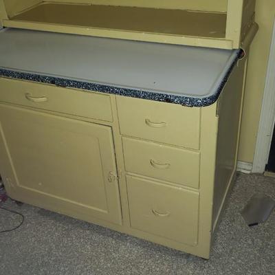 Antique Hoosier cabinet!