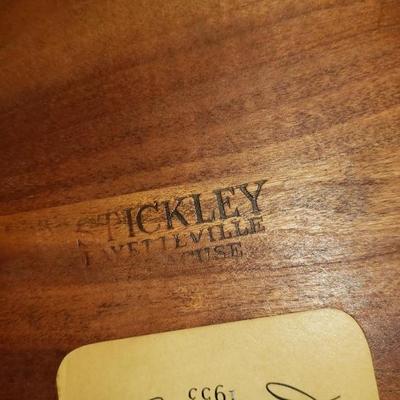 Leopold Stickley desk with brass handles