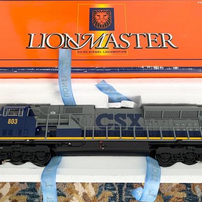 Lionmaster Lionel SD-80 CSX Deisel Locomotive Model Railroad Train In Box MINT