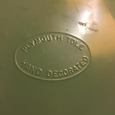 Plymouth Tole wastbasket
