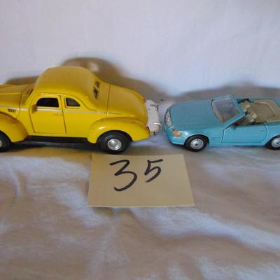 Item 35 Two cars