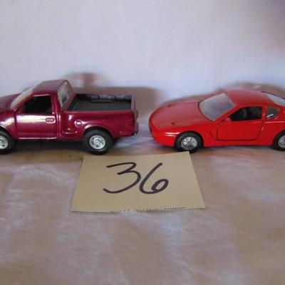 Item 36 Two cars