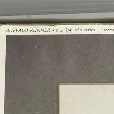 Vintage Buffalo Runner Seltzer Print