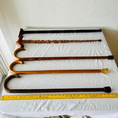 Wood Cane Collection. (GR-JM)