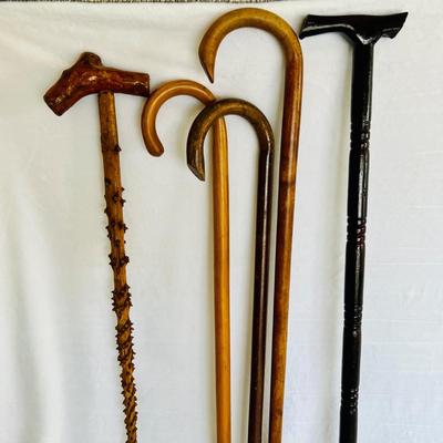 Wood Cane Collection. (GR-JM)