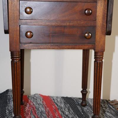 SHERATON STYLE TWO DRAWER STAND -EARLY REPRODUCITON