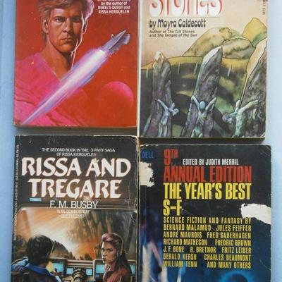 (10) Old Sci-Fi Paperback Books