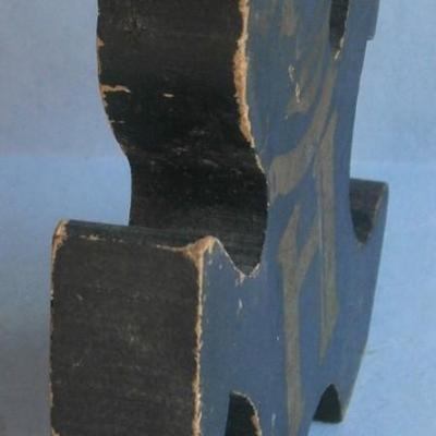 Vintage Comical Wood Figure
