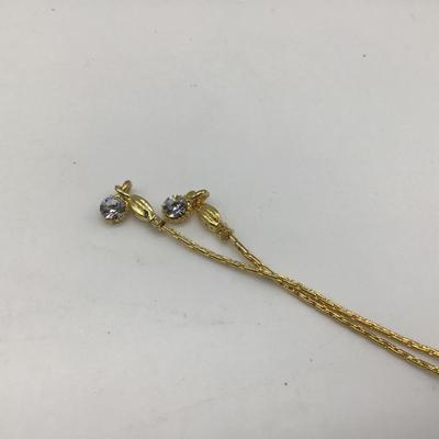 Lariat Slider Necklace