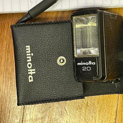 Vintage Argus CR-1 Camera with Extra Lens, Flash and Case