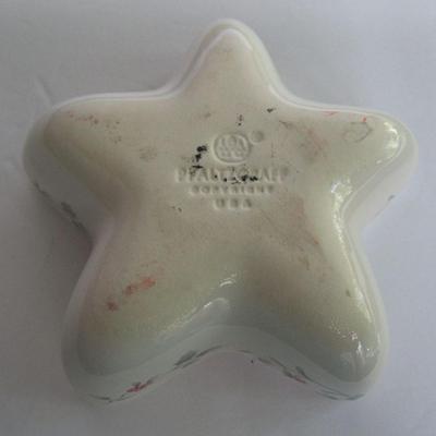 Pfaltzgraff Winterberry Pattern Candle in Star Shaped Dish