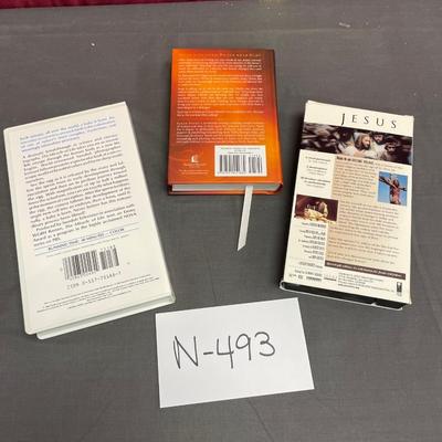 Jesus VHS/Miracle of Life VHS/Jesus calling book