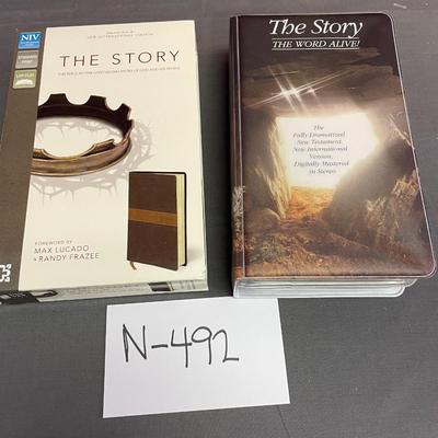 The Story/cassette tapes and book