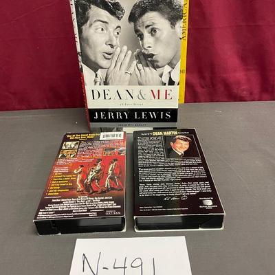 Dean & Me book/Dean Martin and Temptations VHS tapes