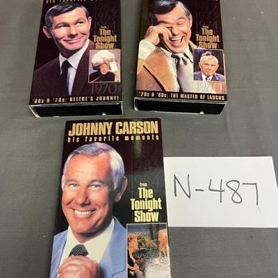 Johnny Carson VHS tapes