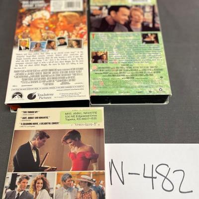 Comedy VHS tapes