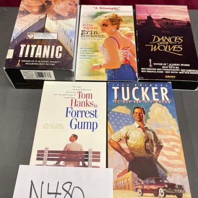 Drama assortment VHS tapes
