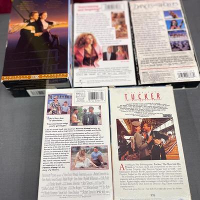 Drama assortment VHS tapes
