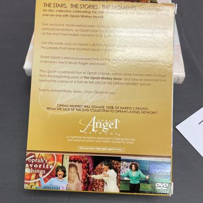 Oprah dvd and cookbook