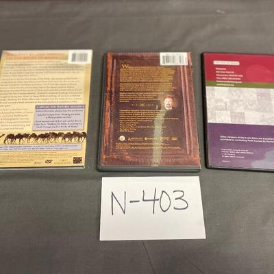 Trio of religious DVDâ€™s